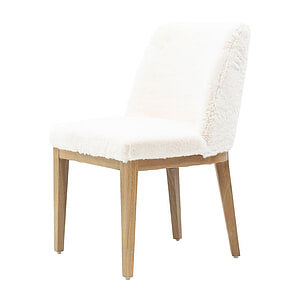 Eetstoel Whistler Faux Fur Snow
