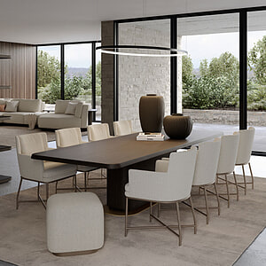 Eettafel Tortona kolom