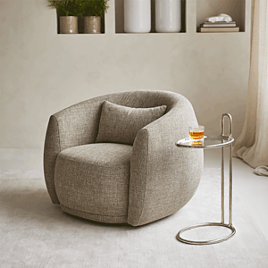 Fauteuil Leonardo Bright Taupe