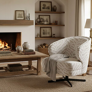 Fauteuil Momo draaivoet