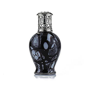 Geurlamp Lava Tower zwart S