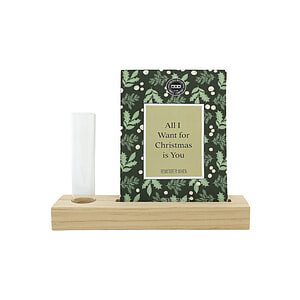 Geurzakje houder hout beige