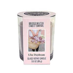 Glas votief kaars Lilac Daydream
