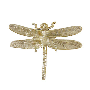Hang ornament Dragonfly glanzend goud