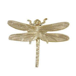 Hang ornament Dragonfly glanzend goud