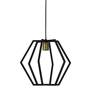 Hanglamp Bresca mat zwart