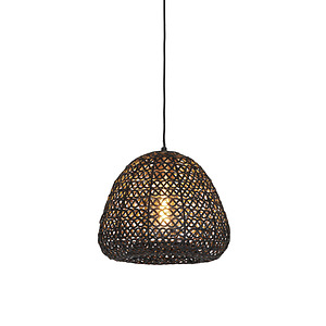 Hanglamp Finou mat zwart S