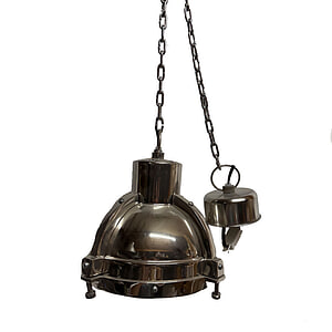 Hanglamp Lantern Docks Nickel
