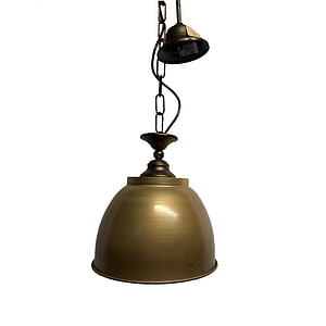 Hanglamp Oud Messing 