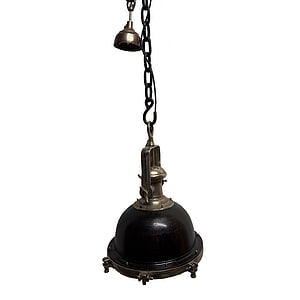 Hanglamp Tessa Ruw - Zwart
