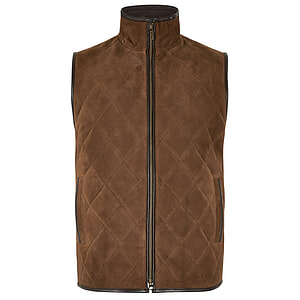 Heren Bodywarmer Bellamont Walnut