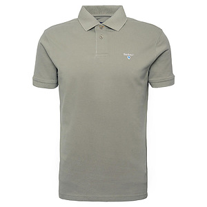 Heren Polo Sports Dusty Green