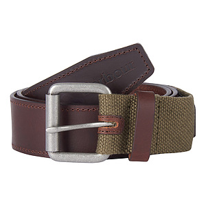 Heren Riem Webbing Leather 