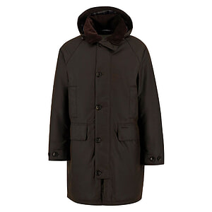 Heren waxjas Beaudale Dark Brown