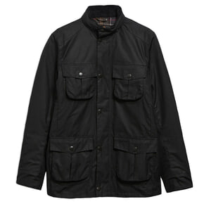 Heren waxjas Corbridge Black