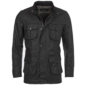 Heren waxjas Corbridge Black