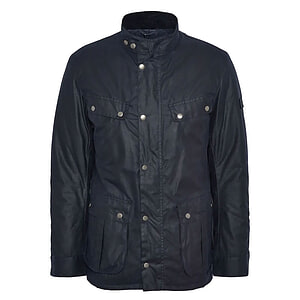 Heren waxjas Duke navy