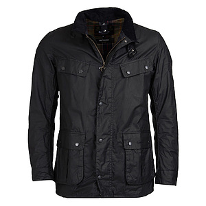 Heren waxjas Lightweight Duke Black