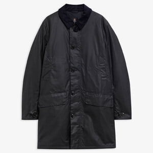 Heren waxjas Mac Navy/ Shadow