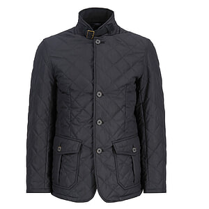 Herenjas Quilted Lutz zwart