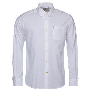 Herenshirt Oxford 1 tailored fit white