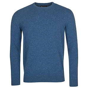 Herentrui Essential lambswool crew neck denim marl