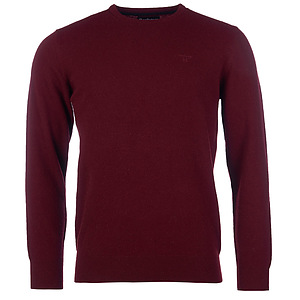 Herentrui essential lambswool crew neck Ruby