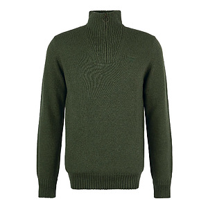 Herentrui Essential lambswool half zip Olive