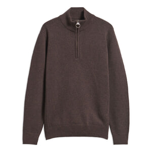 Herentrui Holden half zip Dark Oak