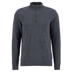 Herentrui Holden half zip Mid Grey Marl