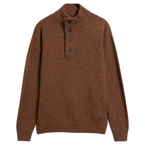 Herentrui Patch Half Zip Bracken