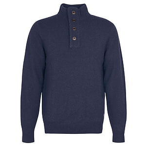 Herentrui Patch Half Zip navy