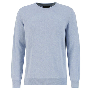 Herentrui Pima cotton crew neck Blue Haze