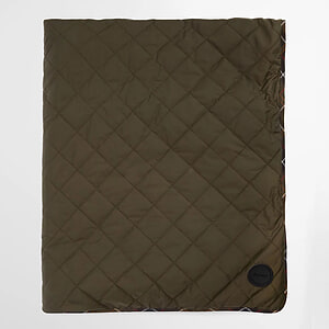Honden Deken Quilt & Fleece Olive