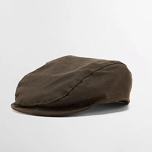 Honden Flat Cap wax Olive