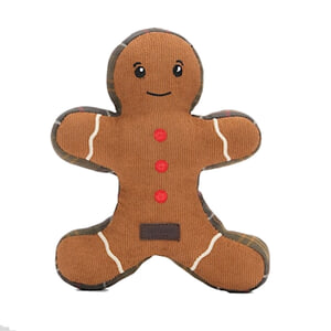 Honden speeltje Christmas Gingerbread Brown