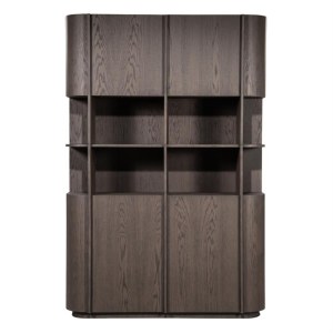 Kabinet Oslo 148x220 cm - donkerbruin