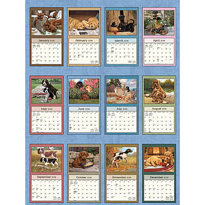 Kalender Puppy