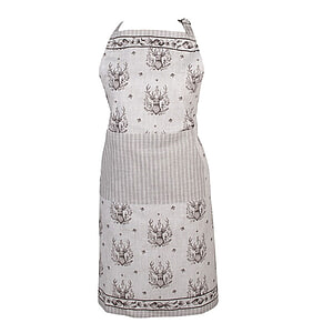 Keukenschort Bruin Beige Hert