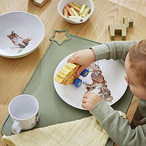 Kids Plate & Bowl Set