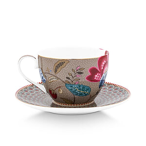 Kop en Schotel Blooming Tales Fantasy Khaki