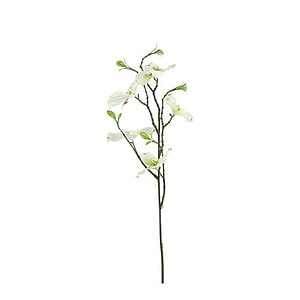 Kunstbloem Cornus wit S