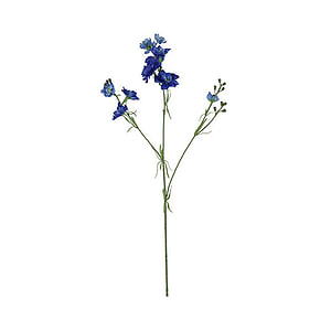 Kunstbloem Delphinium Donkerblauw