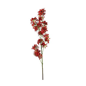 Kunstbloem Matthiola Rood