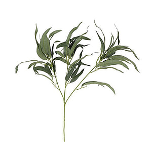 Kunstblad Prunus Groen
