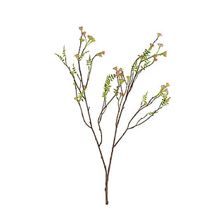 Kunstbloem Sambucus XL Donker roze