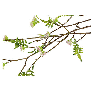 Kunstbloem Sambucus XL roze