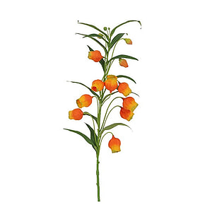 Kunstbloem Sandersonia oranje