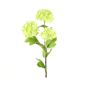 Kunstbloem Viburnum groen