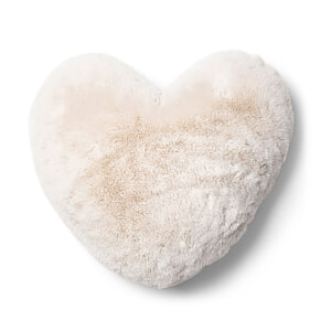 Kussen Heather Heart Alba faux fur